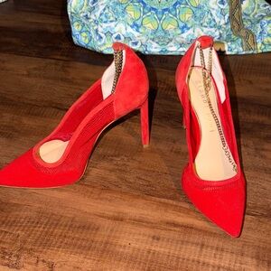 Elegant Red High Heels